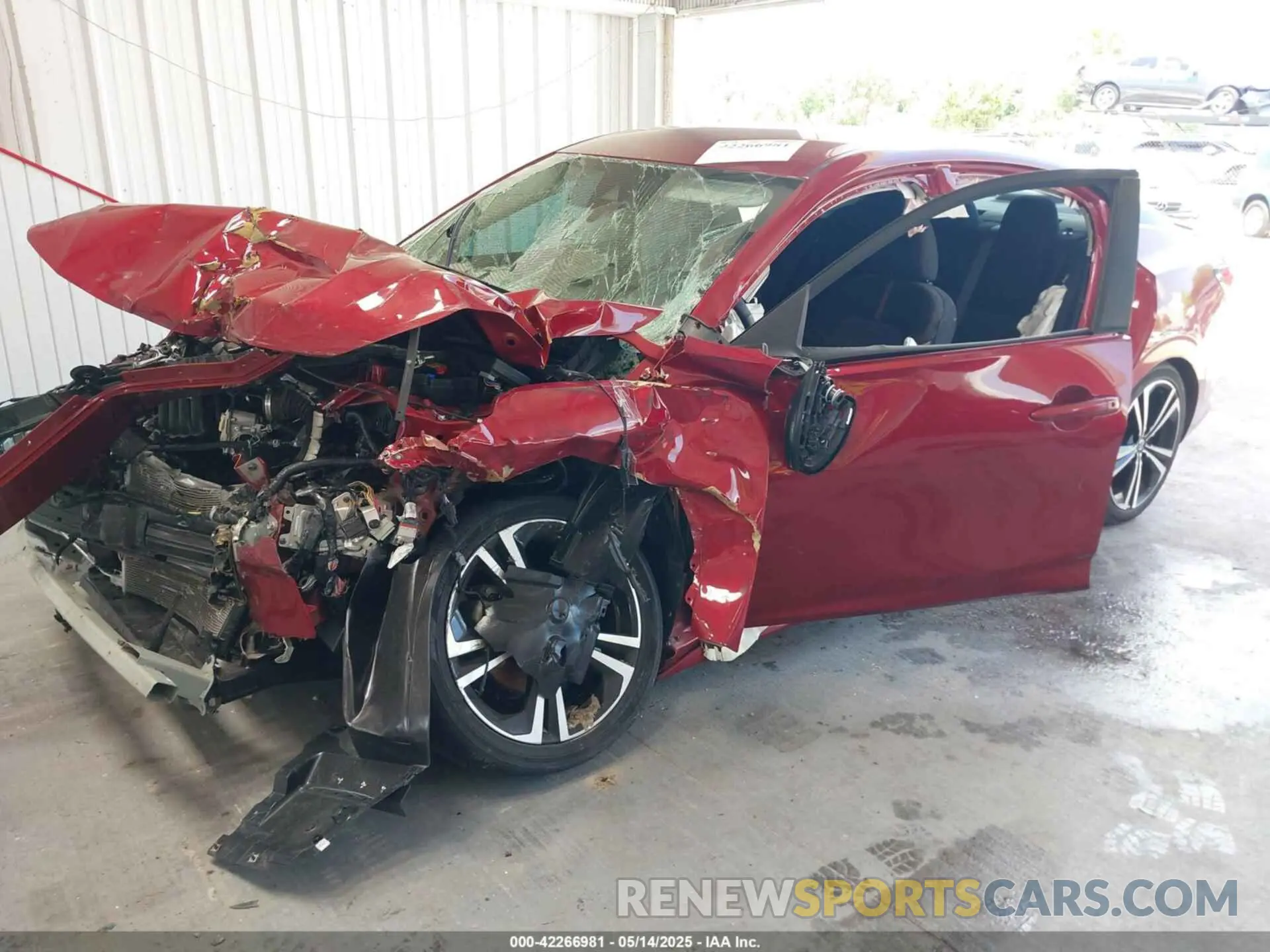 2 Photograph of a damaged car 3N1AB8DVXNY213833 NISSAN SENTRA 2022