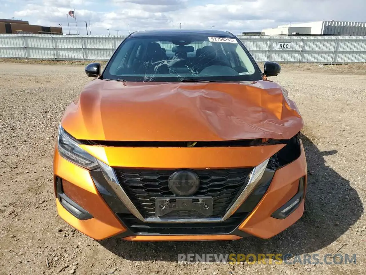 5 Photograph of a damaged car 3N1AB8DVXNY221690 NISSAN SENTRA 2022