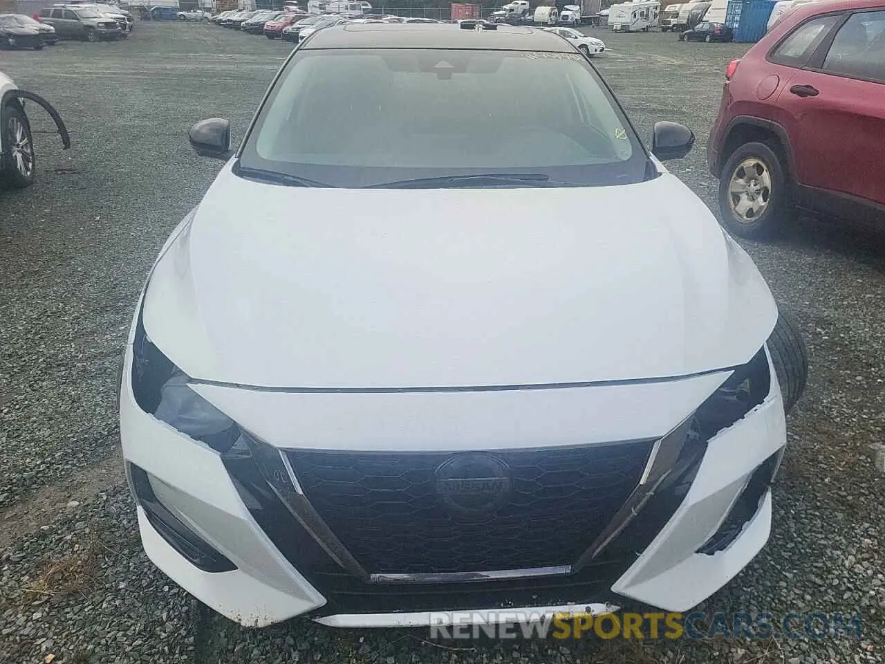5 Photograph of a damaged car 3N1AB8DVXNY255077 NISSAN SENTRA 2022