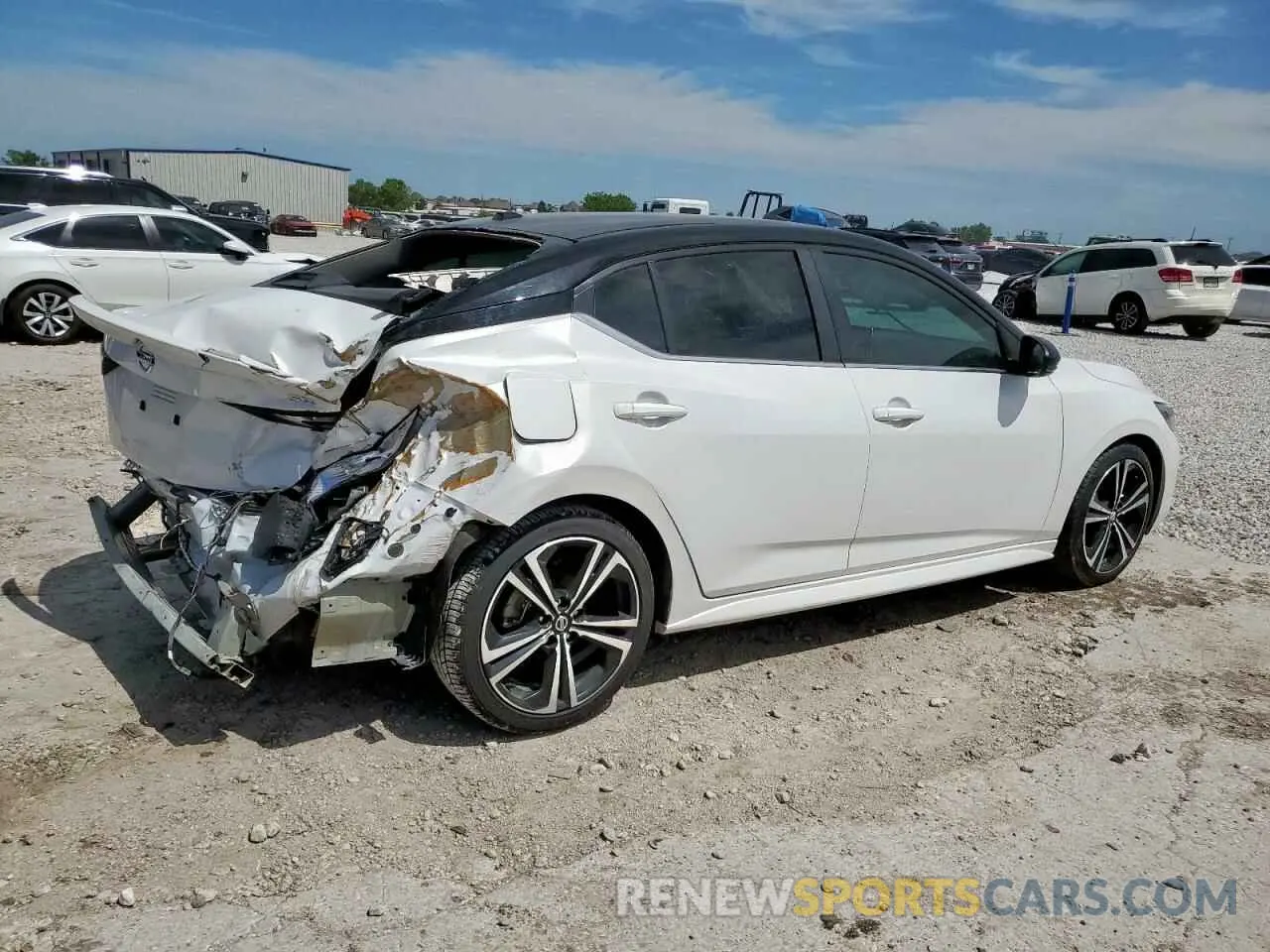3 Photograph of a damaged car 3N1AB8DVXNY259324 NISSAN SENTRA 2022