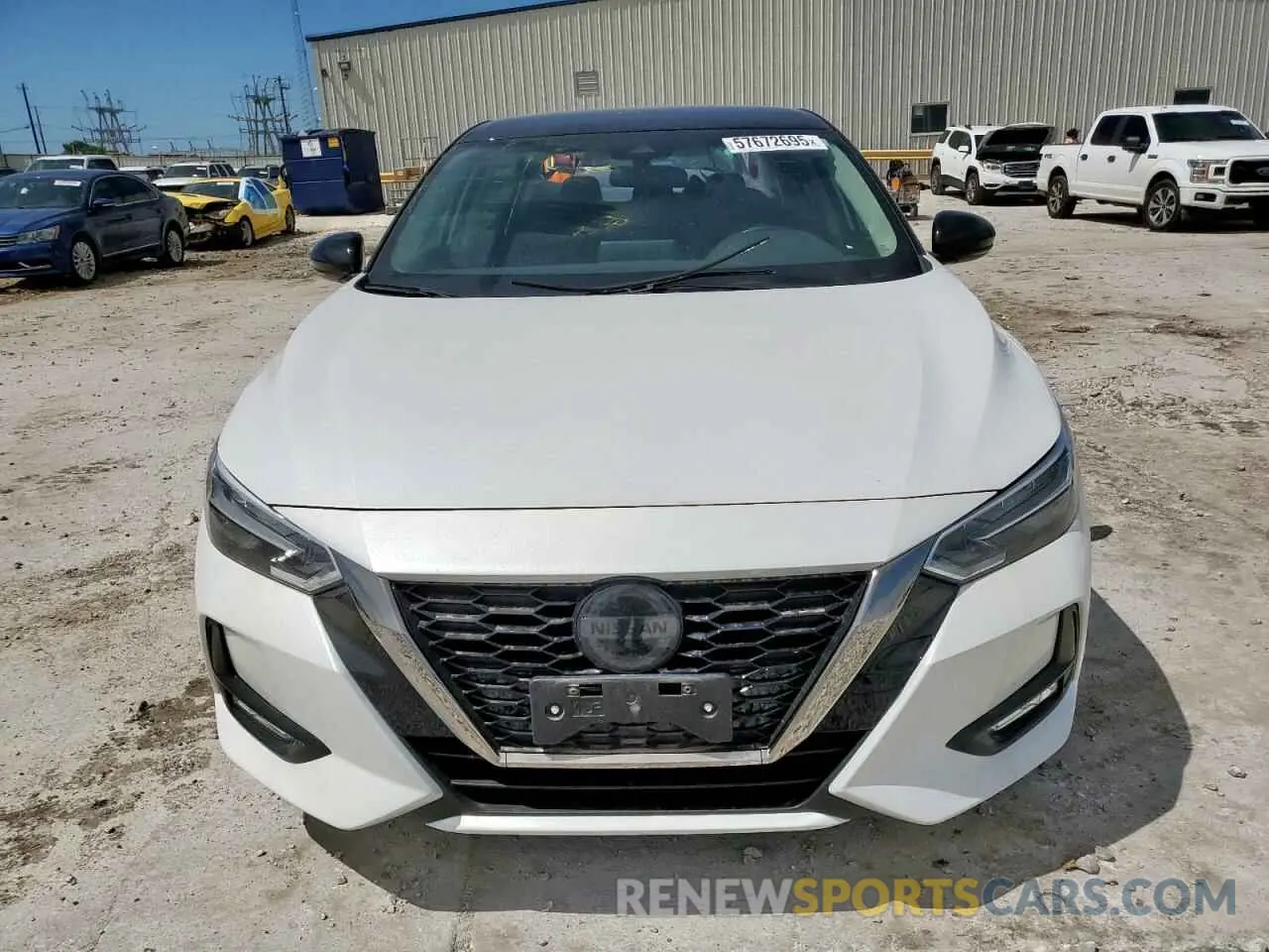 5 Photograph of a damaged car 3N1AB8DVXNY259324 NISSAN SENTRA 2022