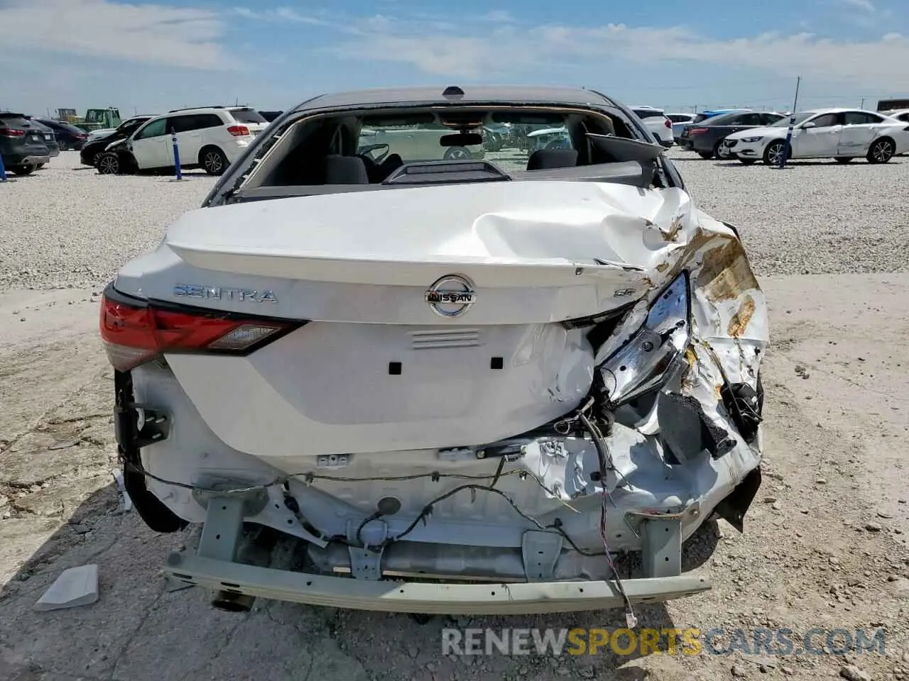 6 Photograph of a damaged car 3N1AB8DVXNY259324 NISSAN SENTRA 2022