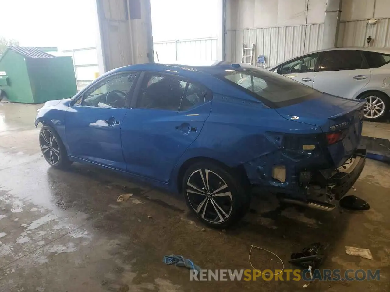 2 Photograph of a damaged car 3N1AB8DVXNY263728 NISSAN SENTRA 2022