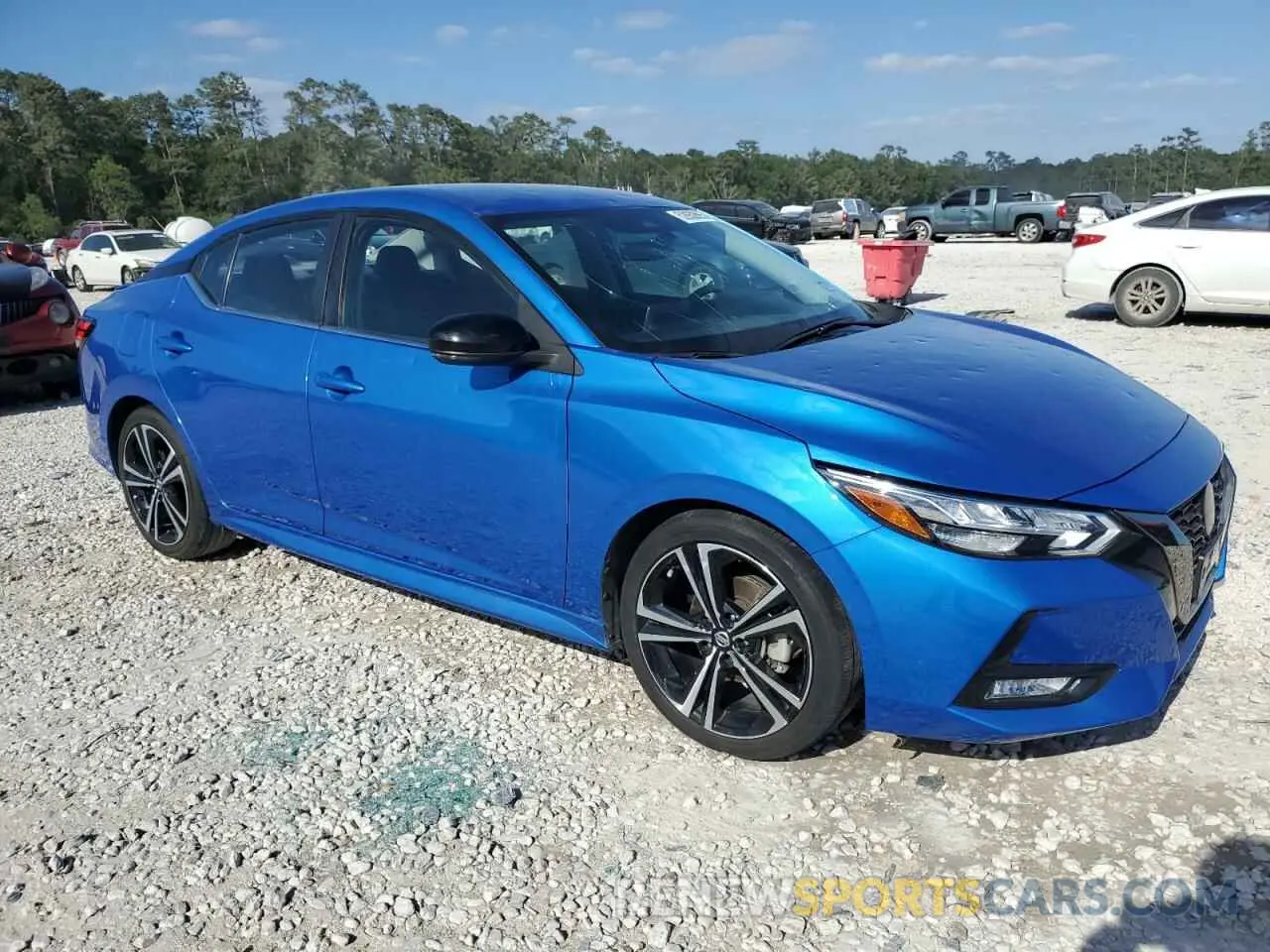 4 Photograph of a damaged car 3N1AB8DVXNY293554 NISSAN SENTRA 2022