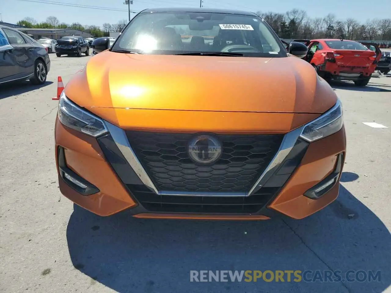 5 Photograph of a damaged car 3N1AB8DVXNY302110 NISSAN SENTRA 2022