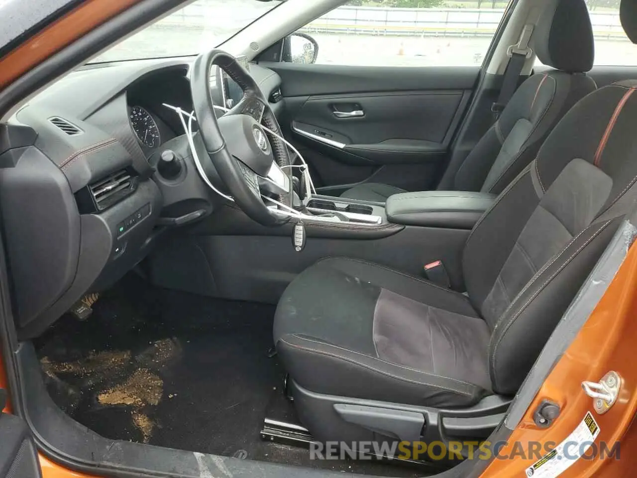 7 Photograph of a damaged car 3N1AB8DVXNY302110 NISSAN SENTRA 2022