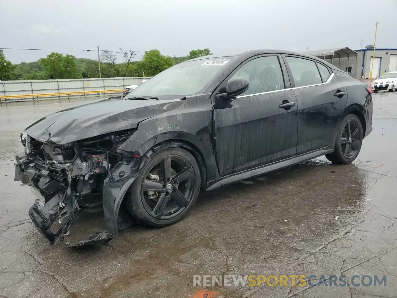 1 Photograph of a damaged car 3N1AB8DVXNY304424 NISSAN SENTRA 2022