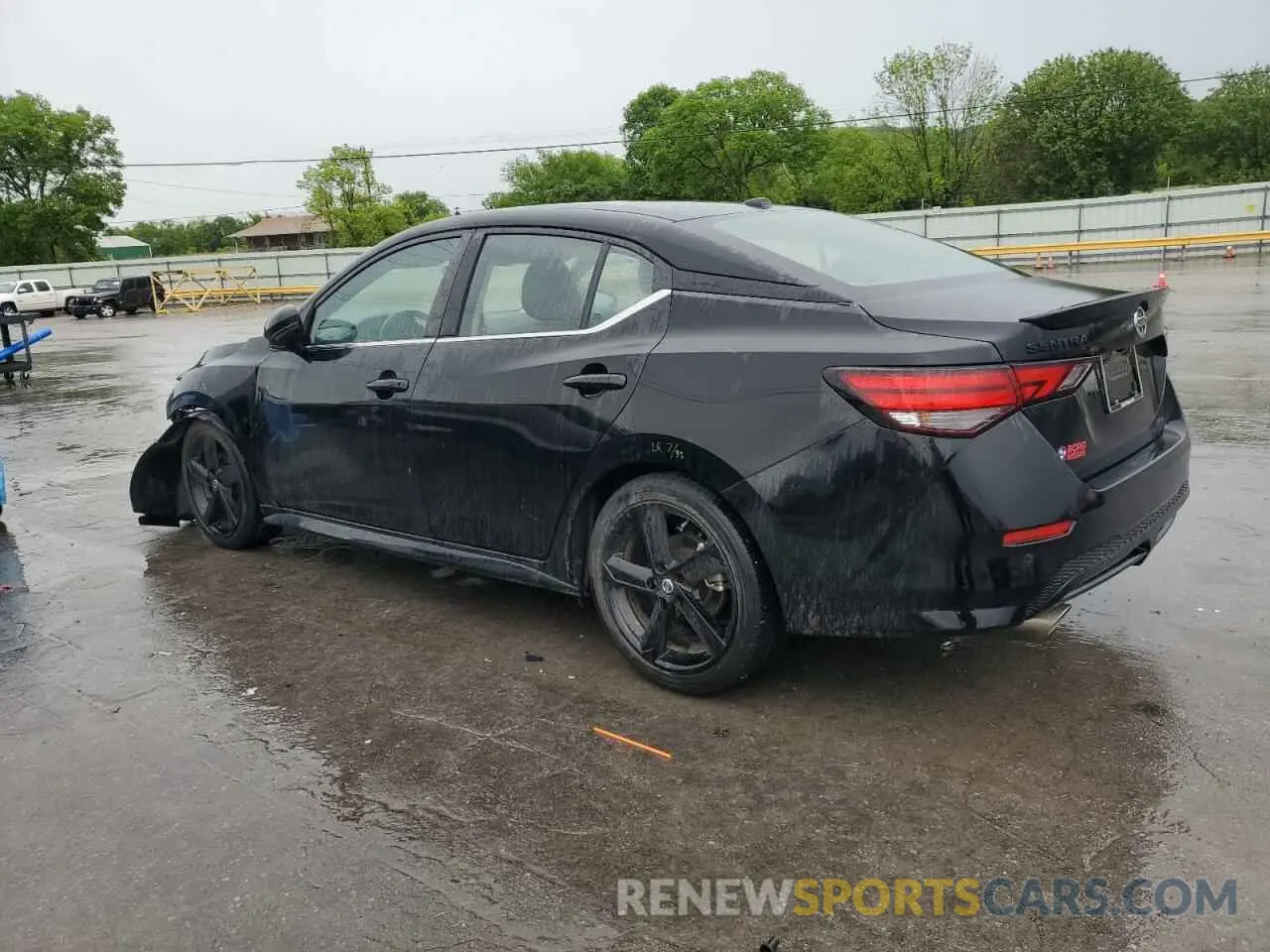 2 Photograph of a damaged car 3N1AB8DVXNY304424 NISSAN SENTRA 2022