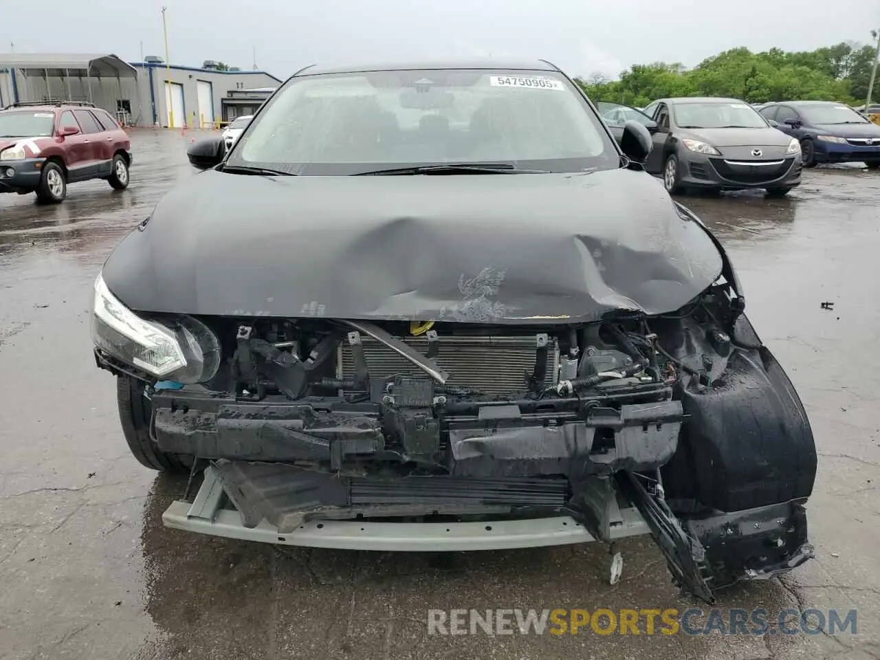 5 Photograph of a damaged car 3N1AB8DVXNY304424 NISSAN SENTRA 2022