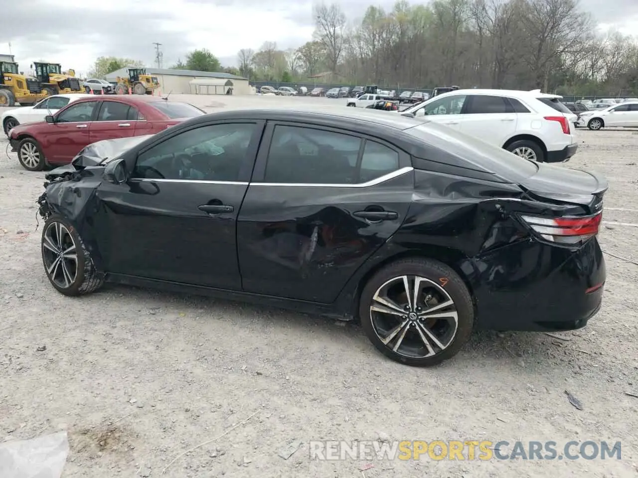 2 Photograph of a damaged car 3N1AB8DVXNY315813 NISSAN SENTRA 2022