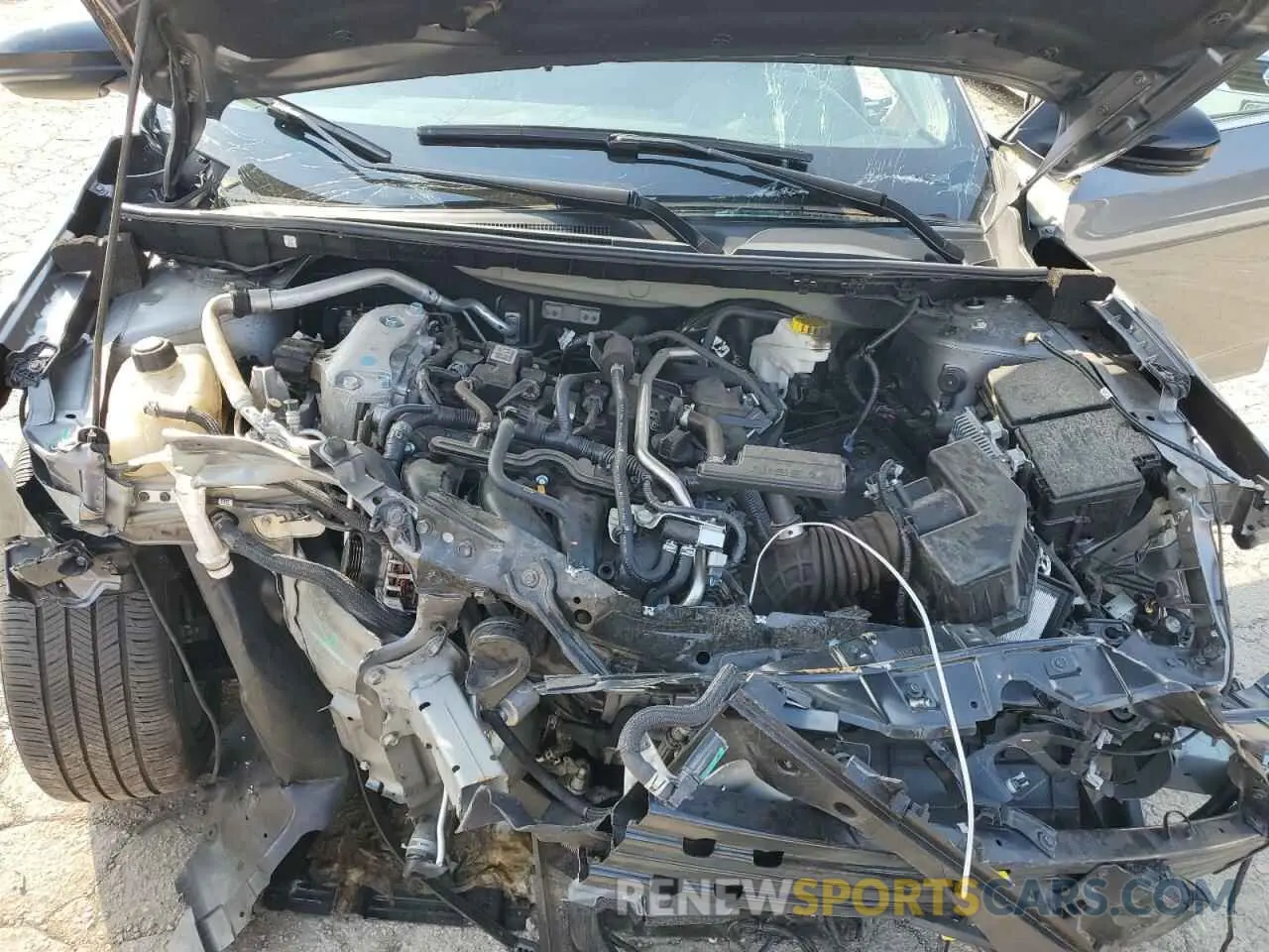 11 Photograph of a damaged car 3N1AB8DVXNY318985 NISSAN SENTRA 2022