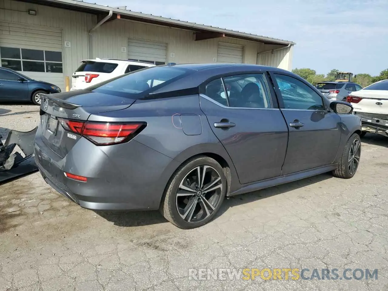 3 Photograph of a damaged car 3N1AB8DVXNY318985 NISSAN SENTRA 2022
