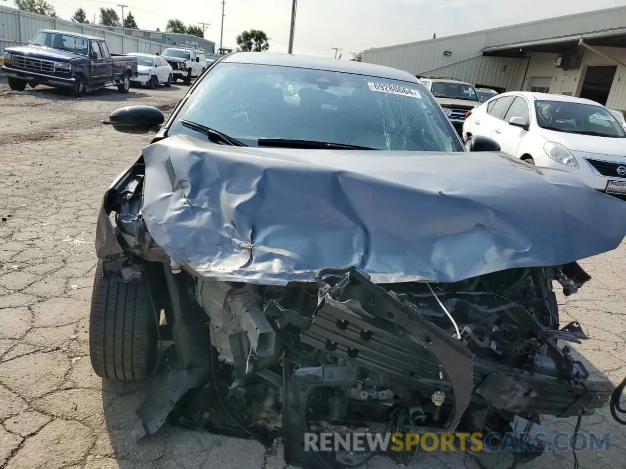 5 Photograph of a damaged car 3N1AB8DVXNY318985 NISSAN SENTRA 2022