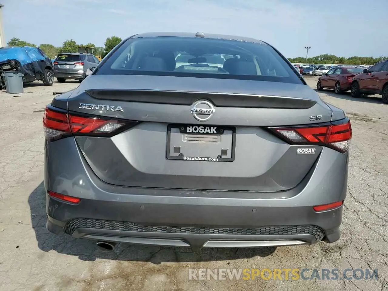 6 Photograph of a damaged car 3N1AB8DVXNY318985 NISSAN SENTRA 2022