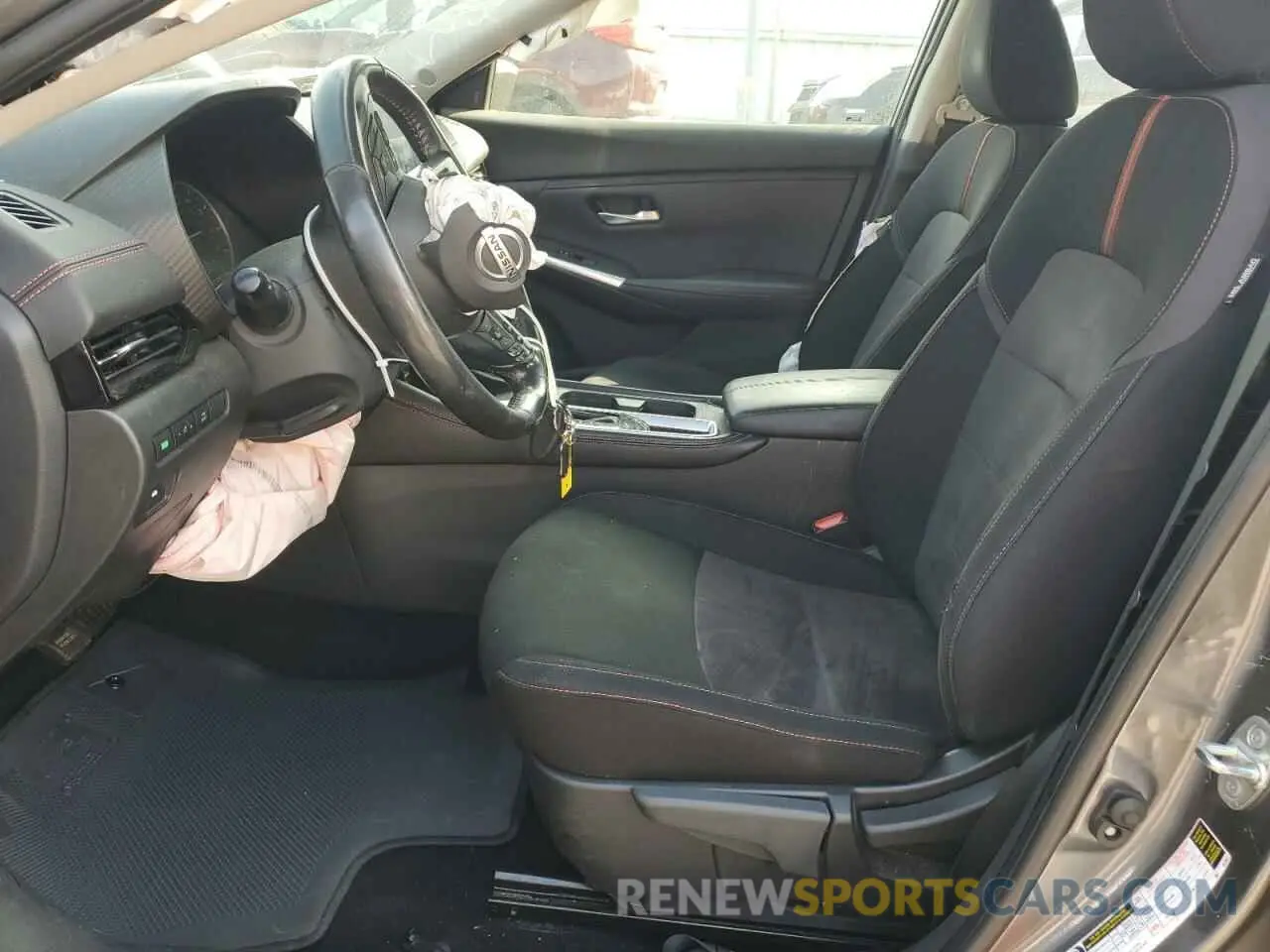 7 Photograph of a damaged car 3N1AB8DVXNY318985 NISSAN SENTRA 2022