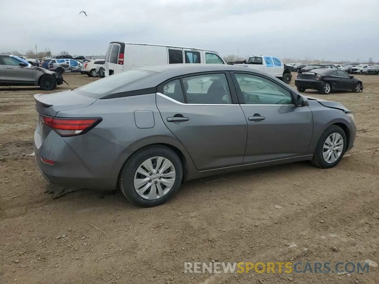 3 Photograph of a damaged car 3N1AB8BV0PY242439 NISSAN SENTRA 2023