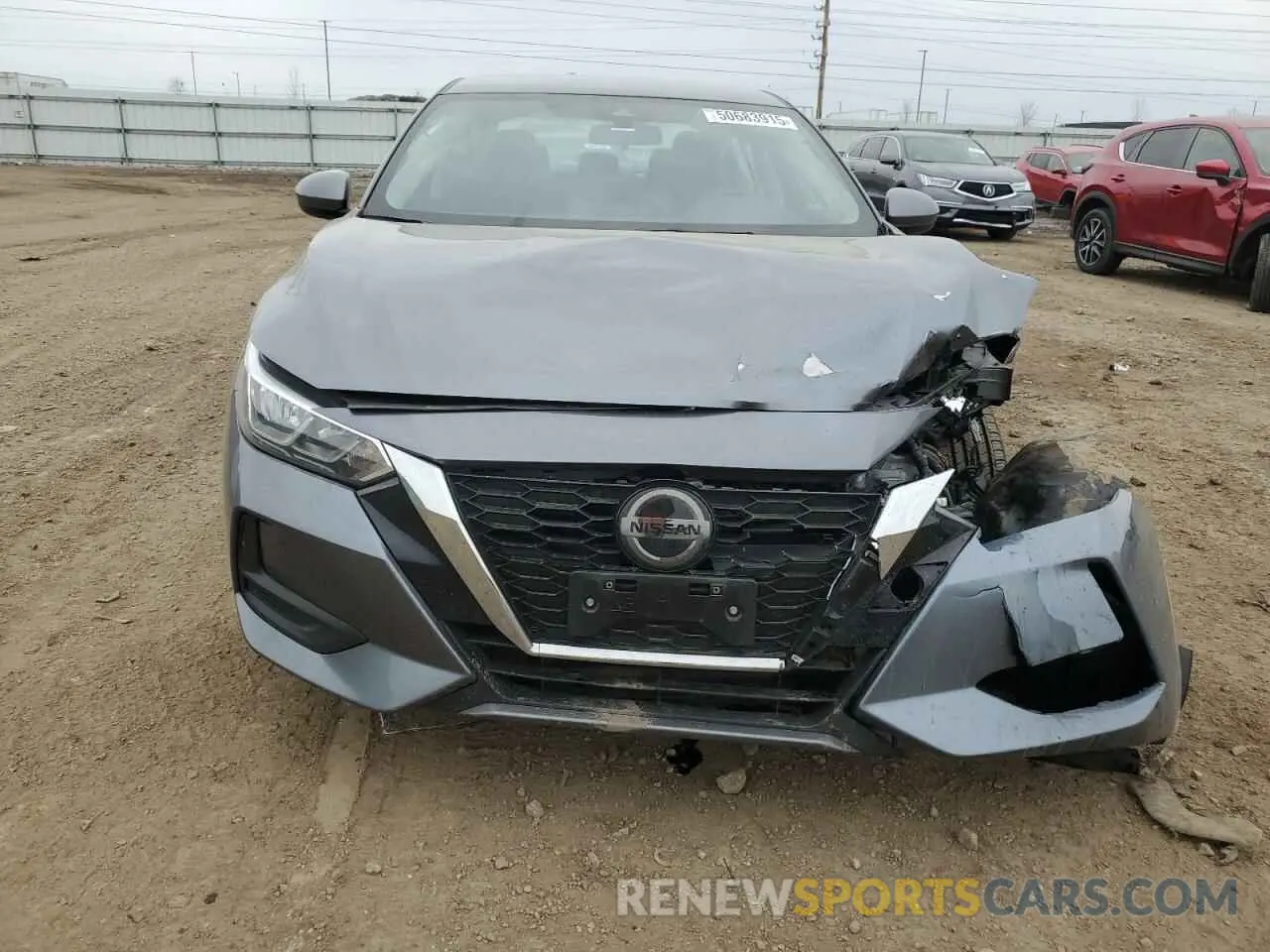 5 Photograph of a damaged car 3N1AB8BV0PY242439 NISSAN SENTRA 2023