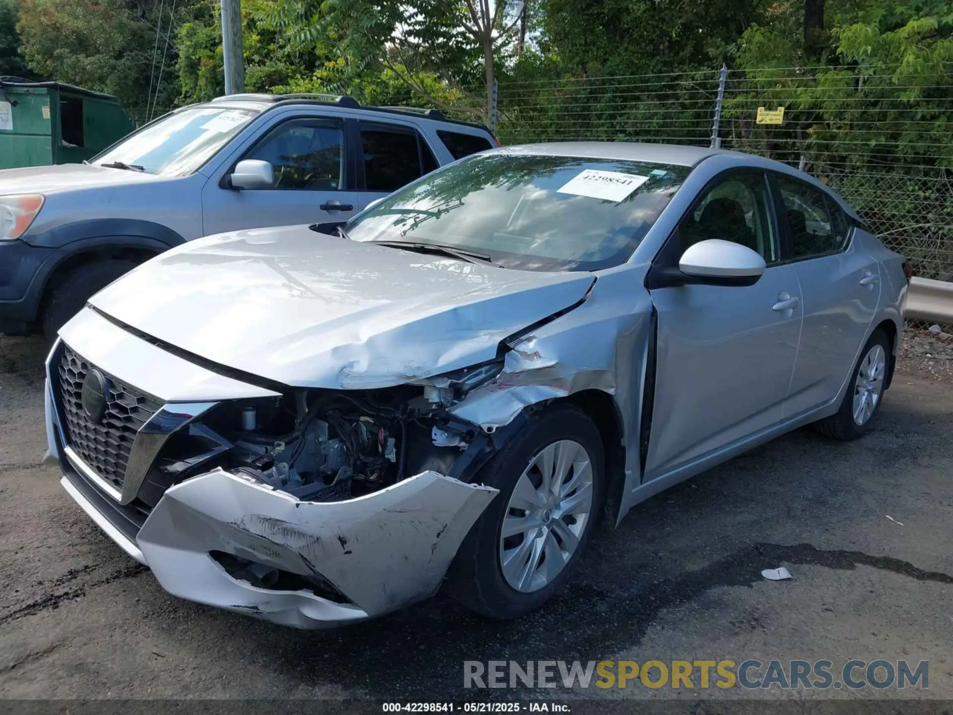 2 Photograph of a damaged car 3N1AB8BV0PY260195 NISSAN SENTRA 2023