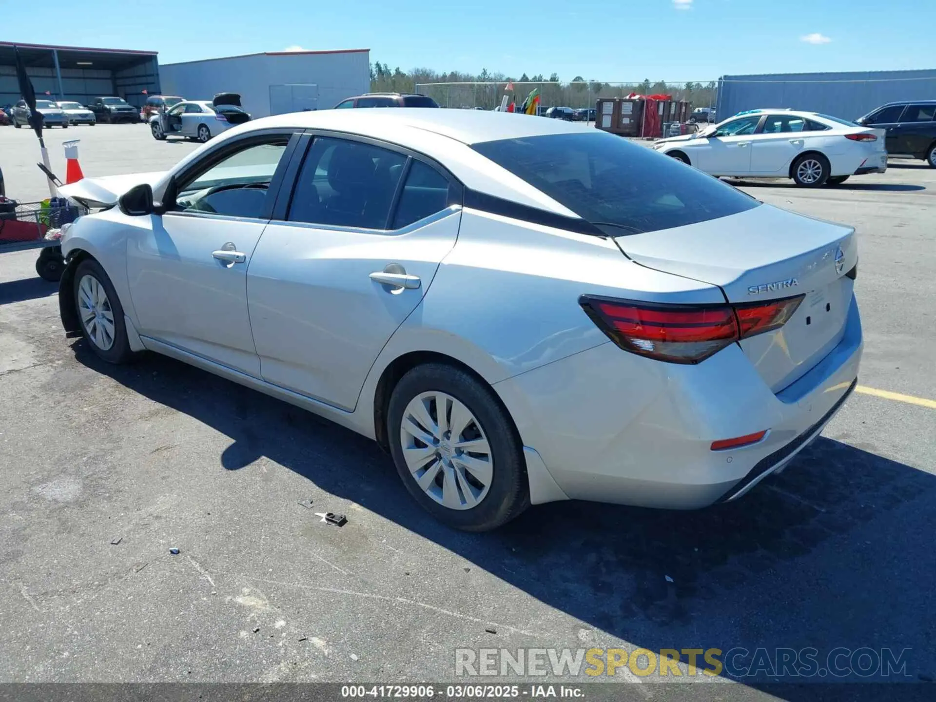 3 Photograph of a damaged car 3N1AB8BV0PY273691 NISSAN SENTRA 2023