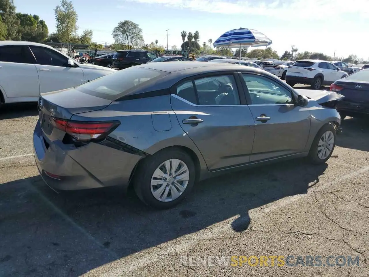 3 Photograph of a damaged car 3N1AB8BV0PY304681 NISSAN SENTRA 2023