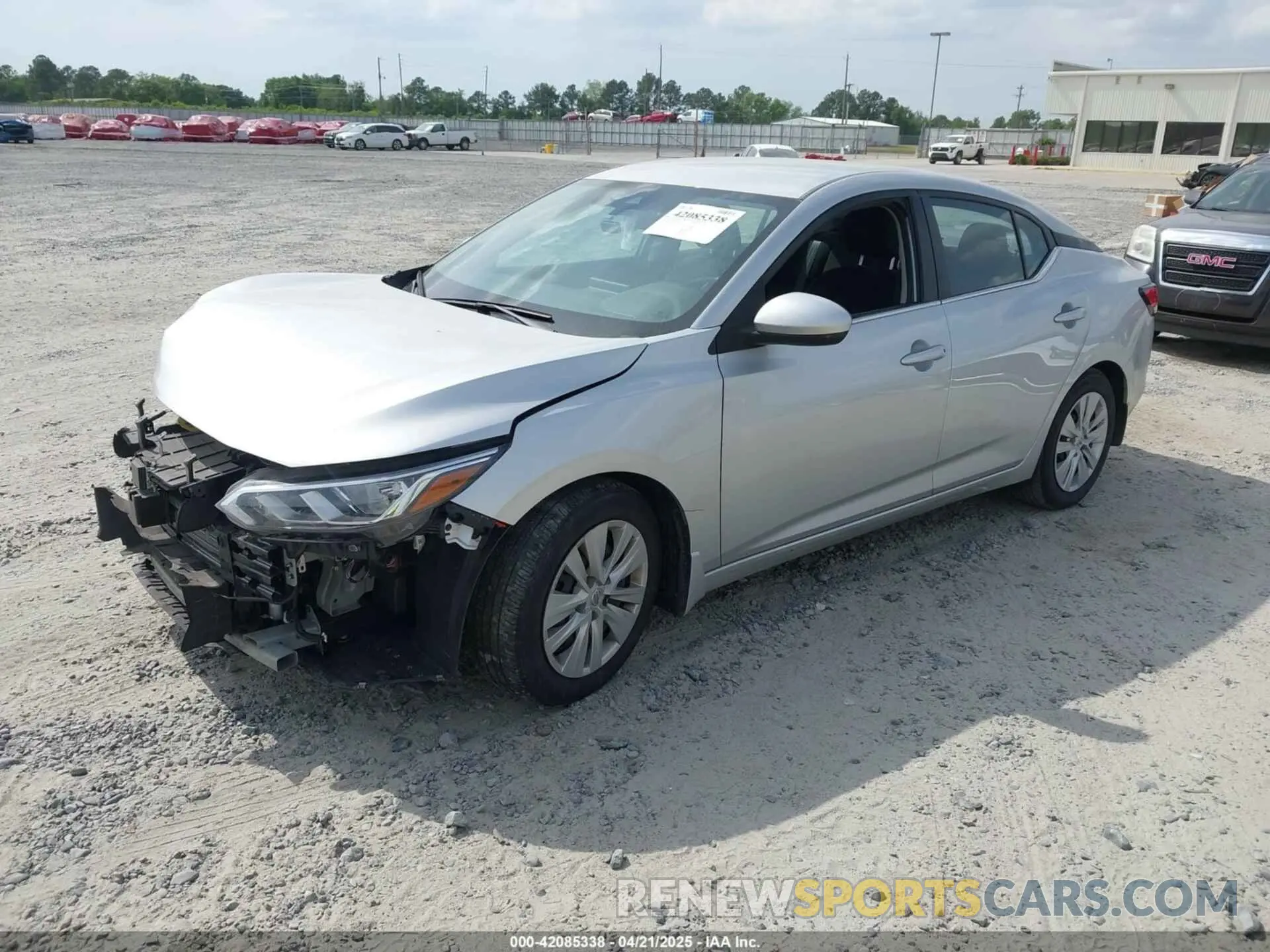 2 Photograph of a damaged car 3N1AB8BV0PY323537 NISSAN SENTRA 2023