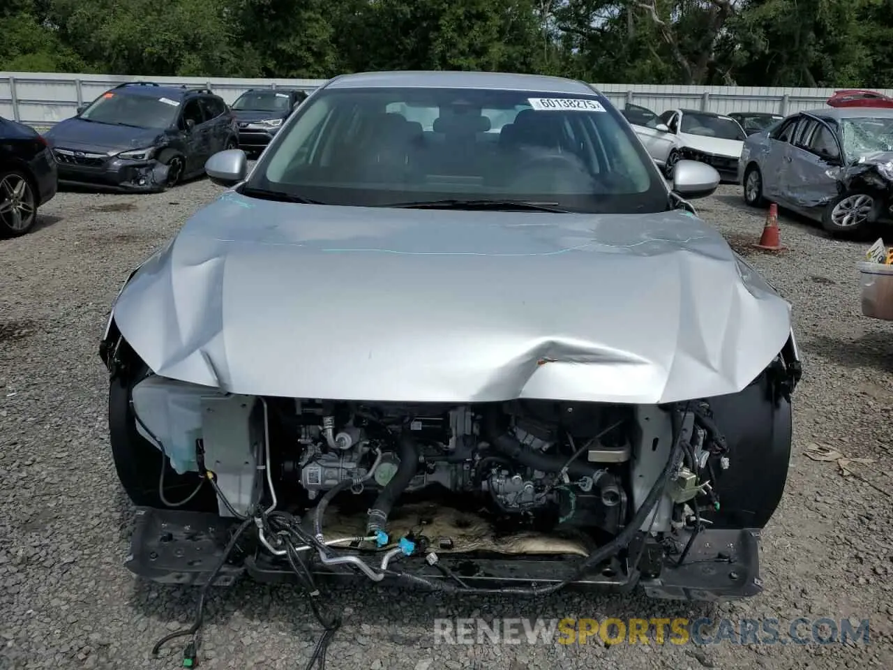 5 Photograph of a damaged car 3N1AB8BV1PY312580 NISSAN SENTRA 2023