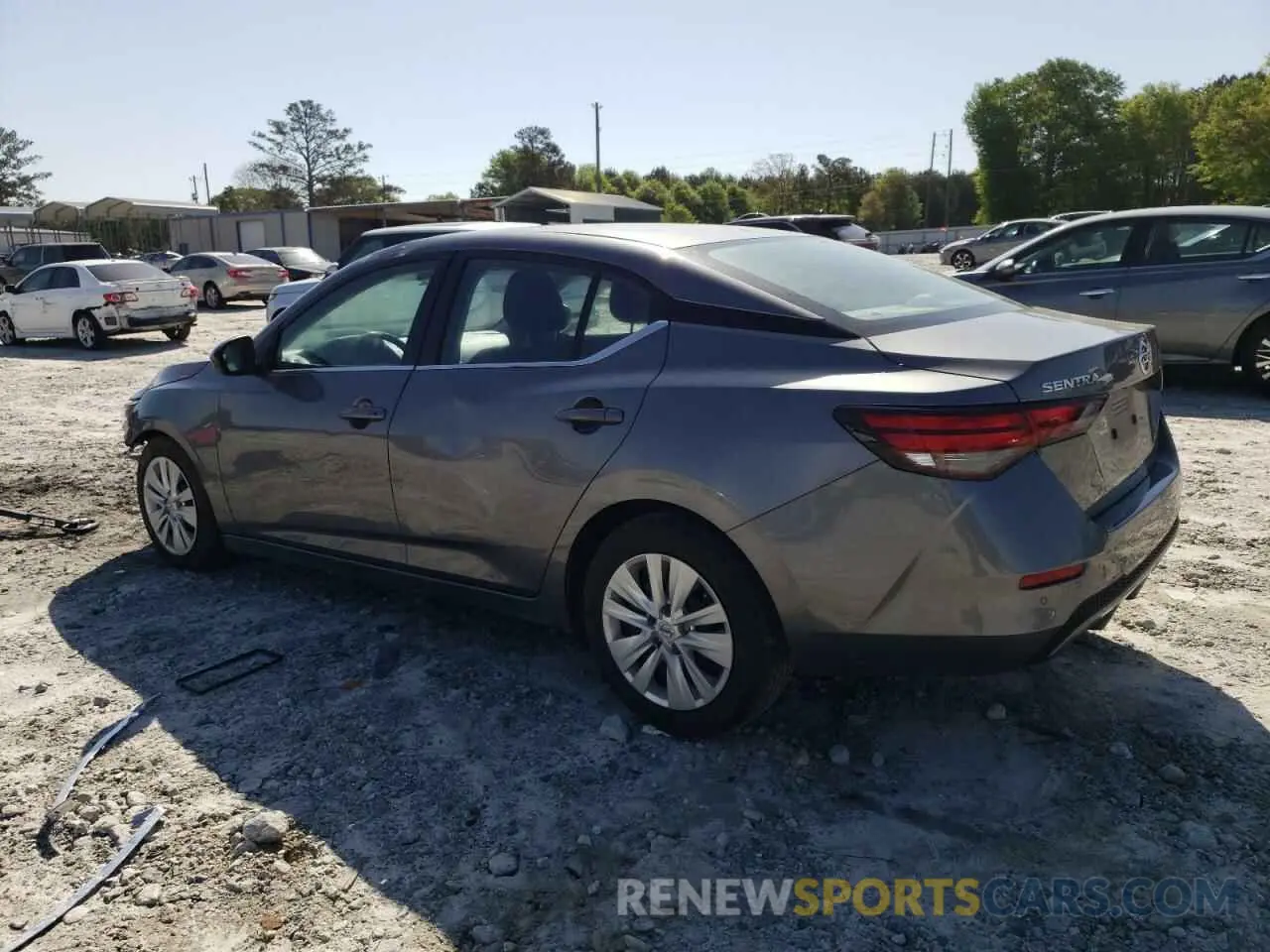 2 Photograph of a damaged car 3N1AB8BV2PY230597 NISSAN SENTRA 2023