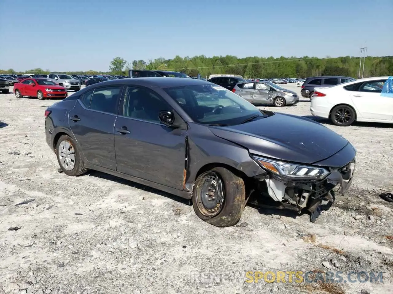 4 Photograph of a damaged car 3N1AB8BV2PY230597 NISSAN SENTRA 2023