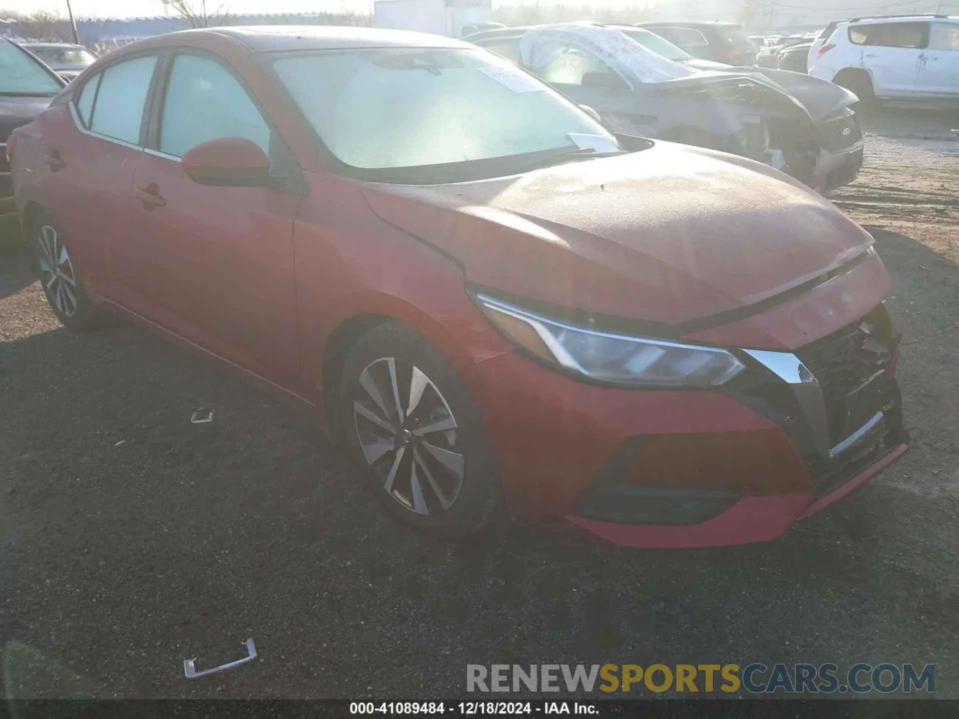 1 Photograph of a damaged car 3N1AB8BV2PY239123 NISSAN SENTRA 2023