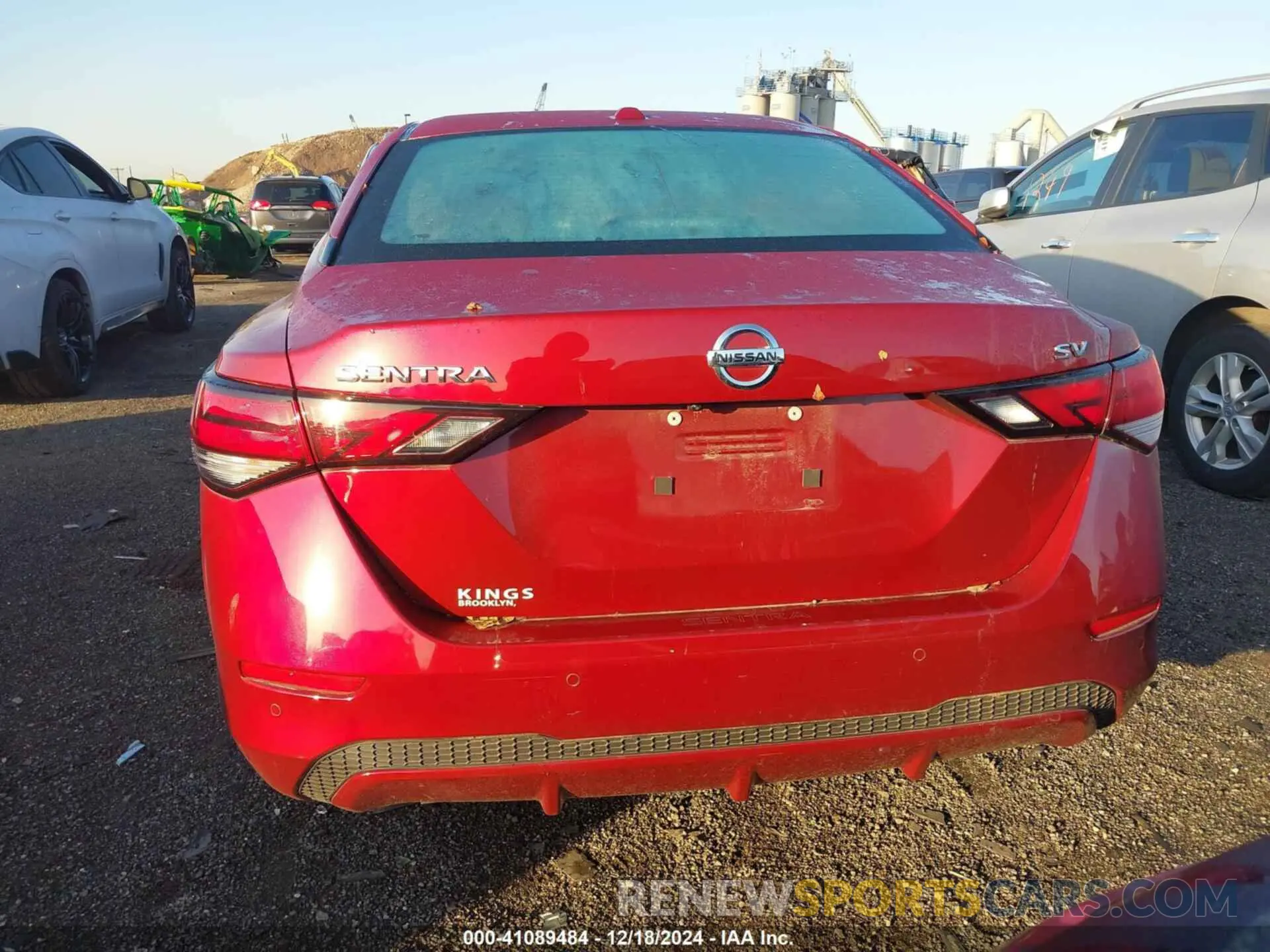 15 Photograph of a damaged car 3N1AB8BV2PY239123 NISSAN SENTRA 2023