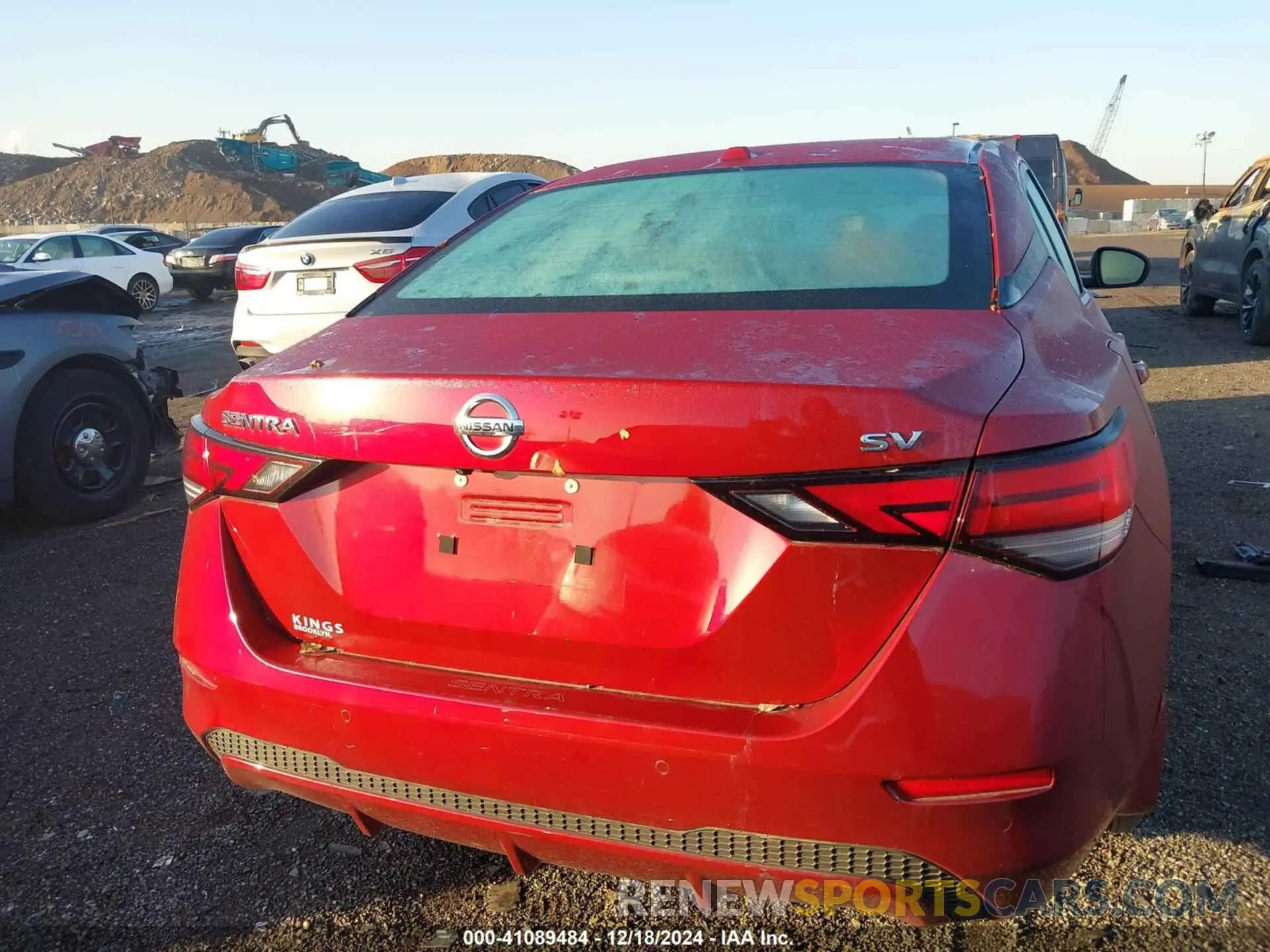 17 Photograph of a damaged car 3N1AB8BV2PY239123 NISSAN SENTRA 2023
