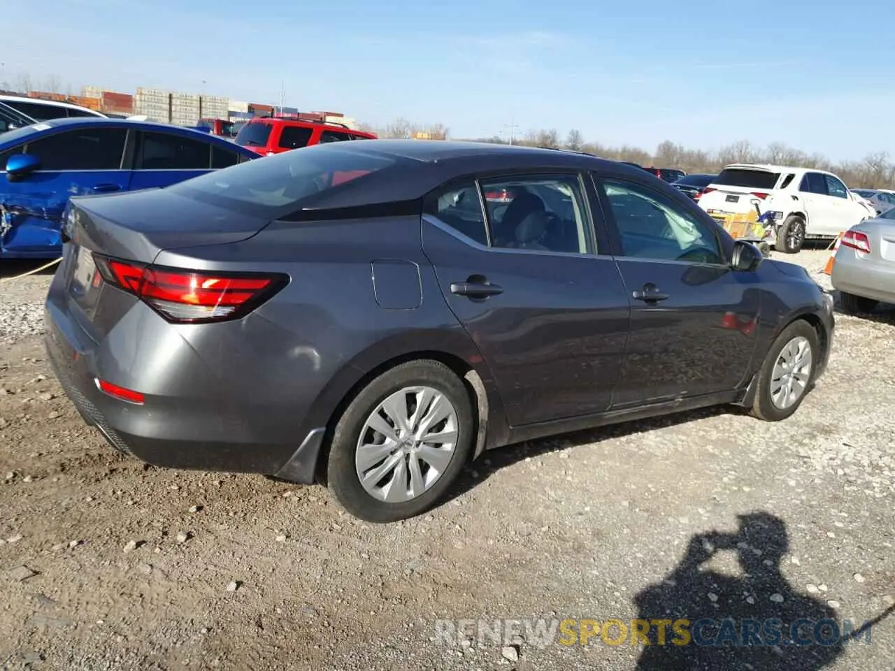 3 Photograph of a damaged car 3N1AB8BV2PY268993 NISSAN SENTRA 2023
