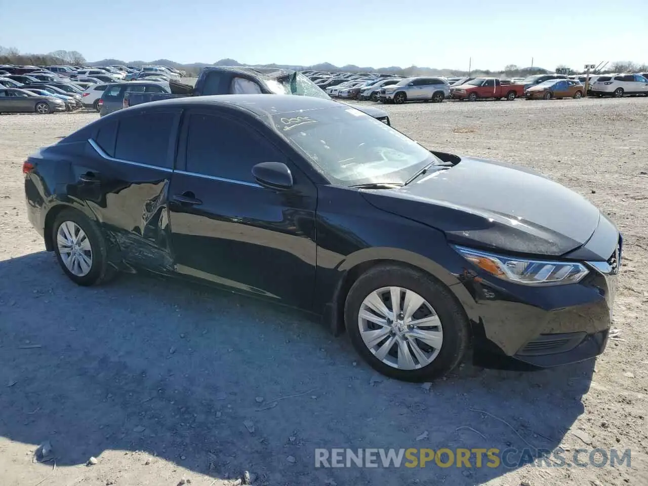4 Photograph of a damaged car 3N1AB8BV2PY287687 NISSAN SENTRA 2023