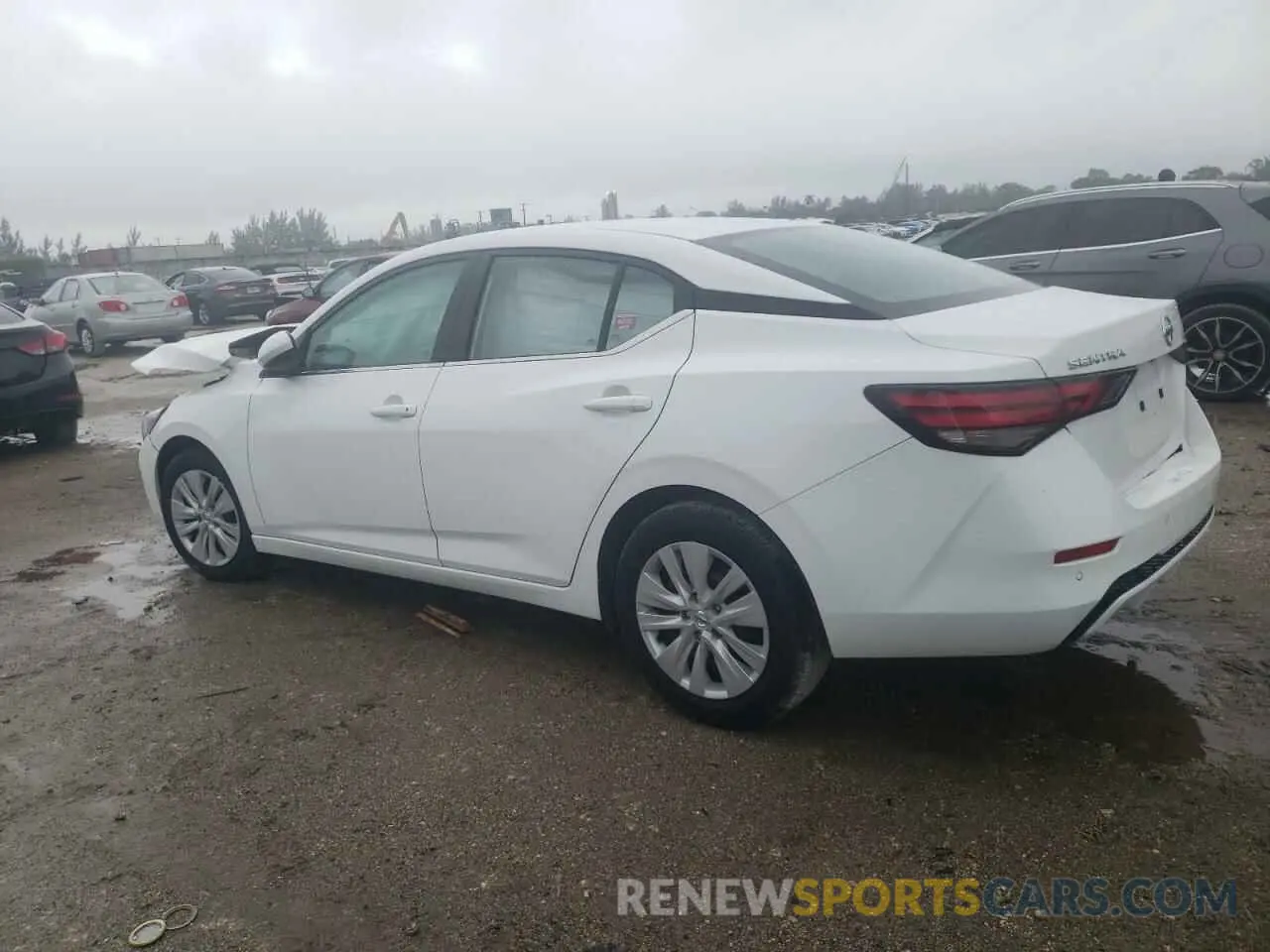 2 Photograph of a damaged car 3N1AB8BV2PY296485 NISSAN SENTRA 2023