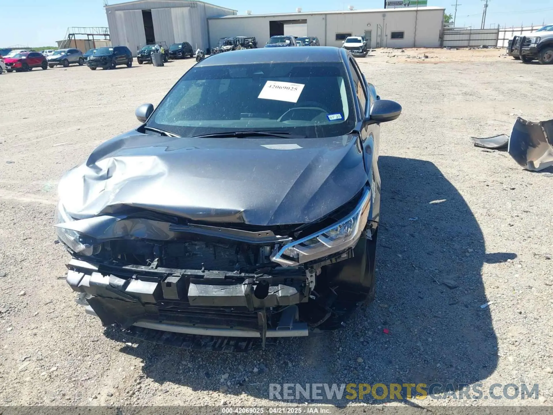 13 Photograph of a damaged car 3N1AB8BV2PY302625 NISSAN SENTRA 2023