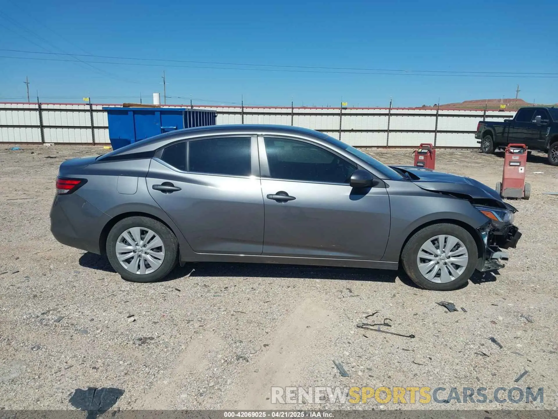 14 Photograph of a damaged car 3N1AB8BV2PY302625 NISSAN SENTRA 2023