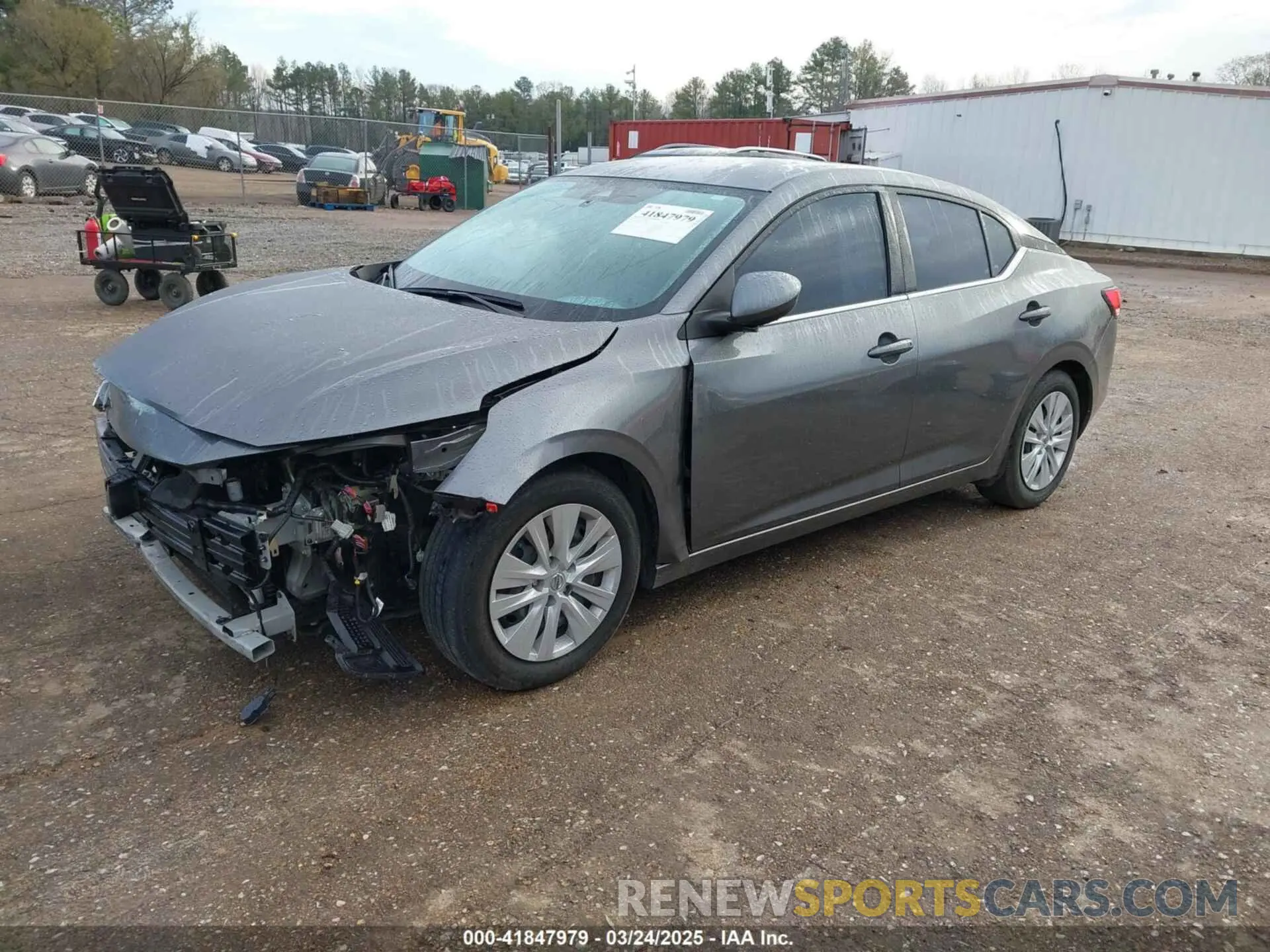 2 Photograph of a damaged car 3N1AB8BV2PY304939 NISSAN SENTRA 2023