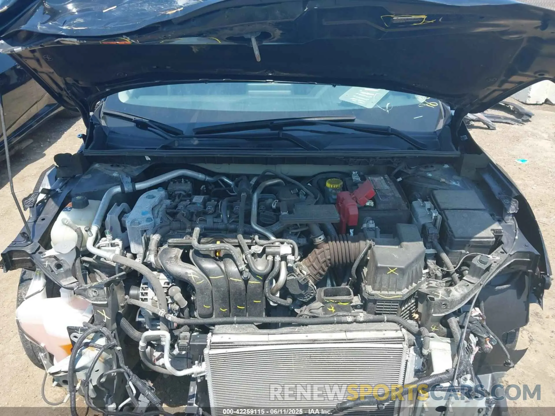 10 Photograph of a damaged car 3N1AB8BV2PY310966 NISSAN SENTRA 2023
