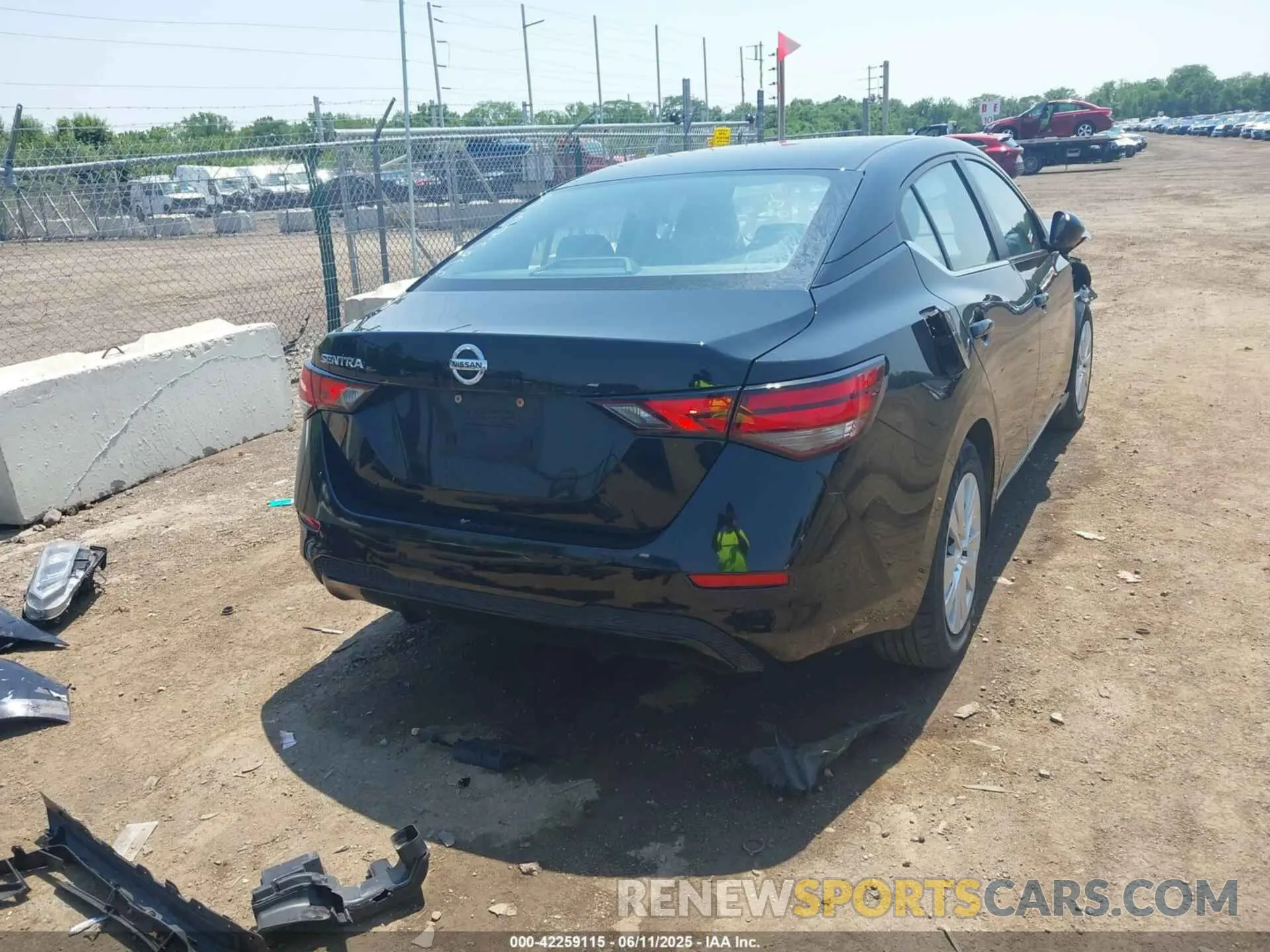 17 Photograph of a damaged car 3N1AB8BV2PY310966 NISSAN SENTRA 2023
