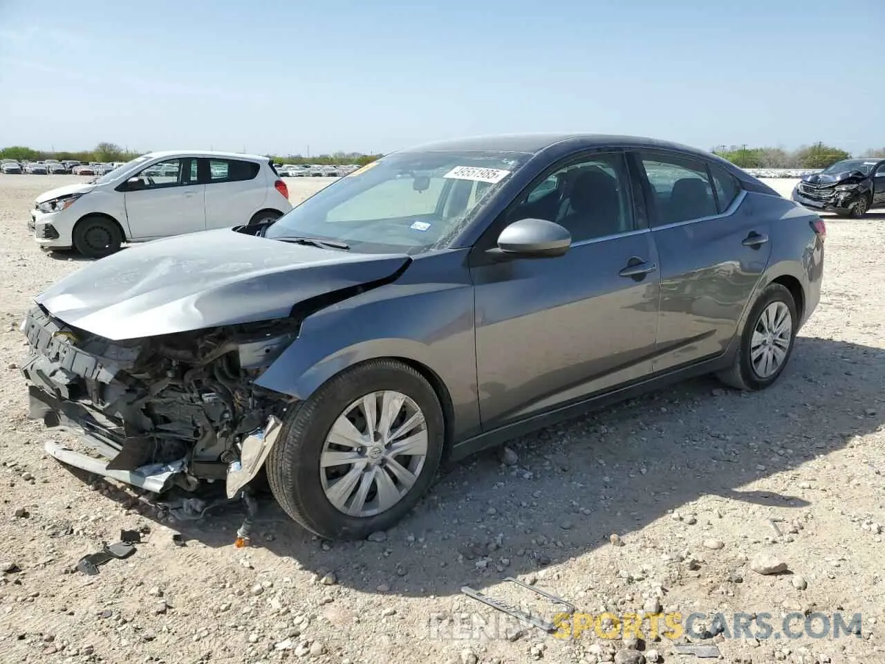 1 Photograph of a damaged car 3N1AB8BV3PY227899 NISSAN SENTRA 2023