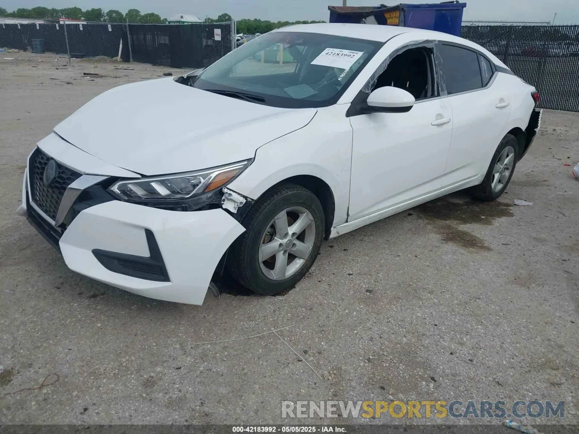2 Photograph of a damaged car 3N1AB8BV3PY292087 NISSAN SENTRA 2023