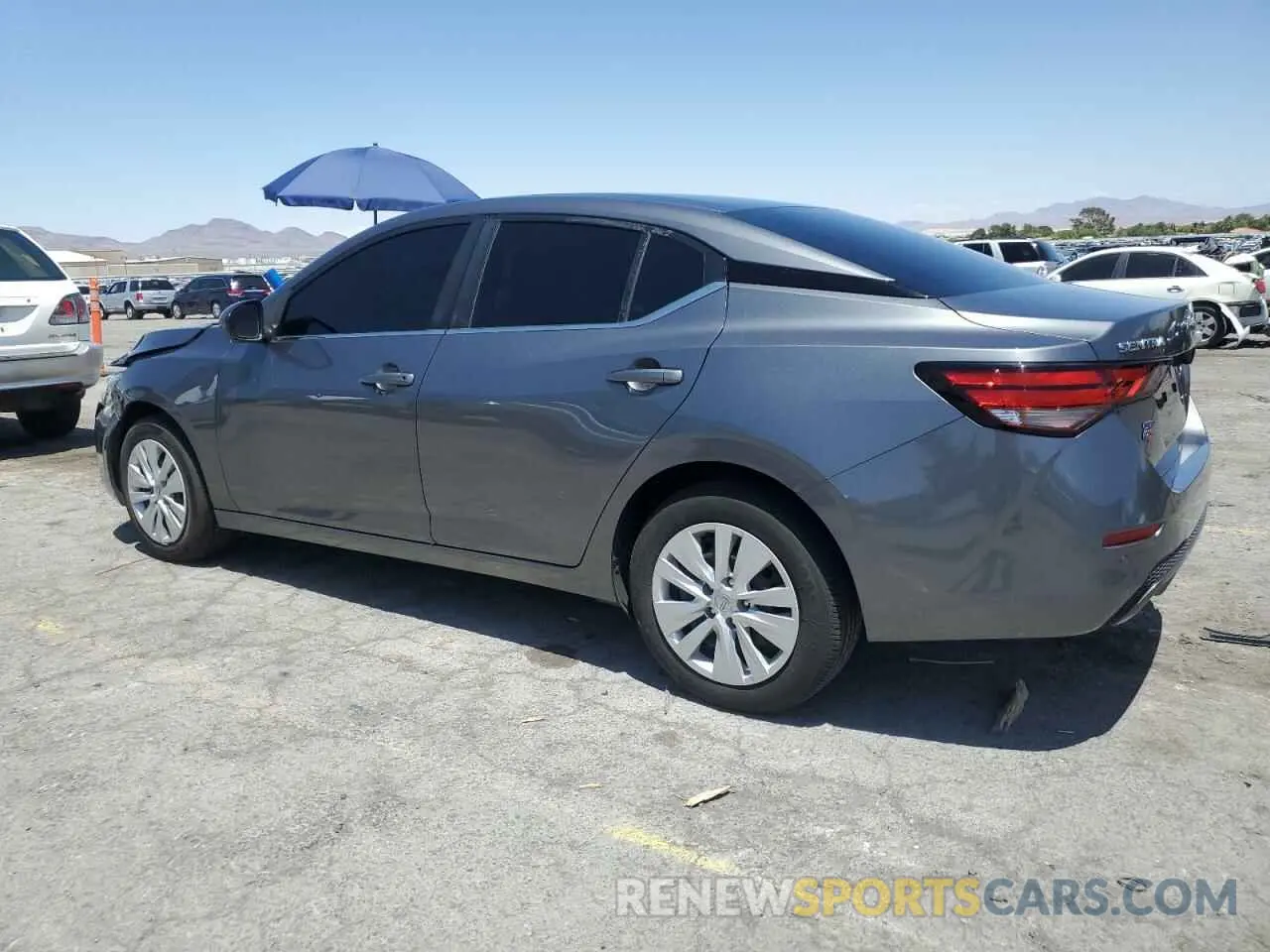 2 Photograph of a damaged car 3N1AB8BV3PY295314 NISSAN SENTRA 2023