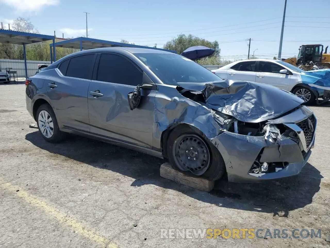 4 Photograph of a damaged car 3N1AB8BV3PY295314 NISSAN SENTRA 2023