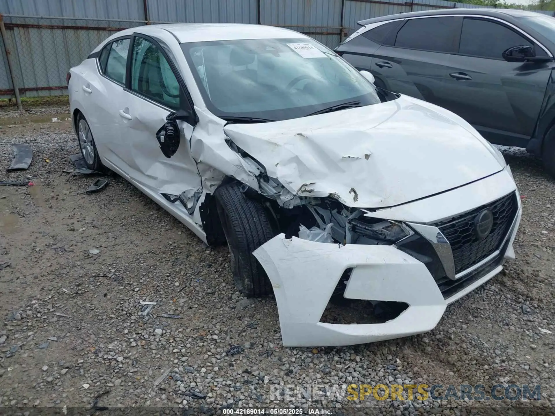 1 Photograph of a damaged car 3N1AB8BV3PY296026 NISSAN SENTRA 2023