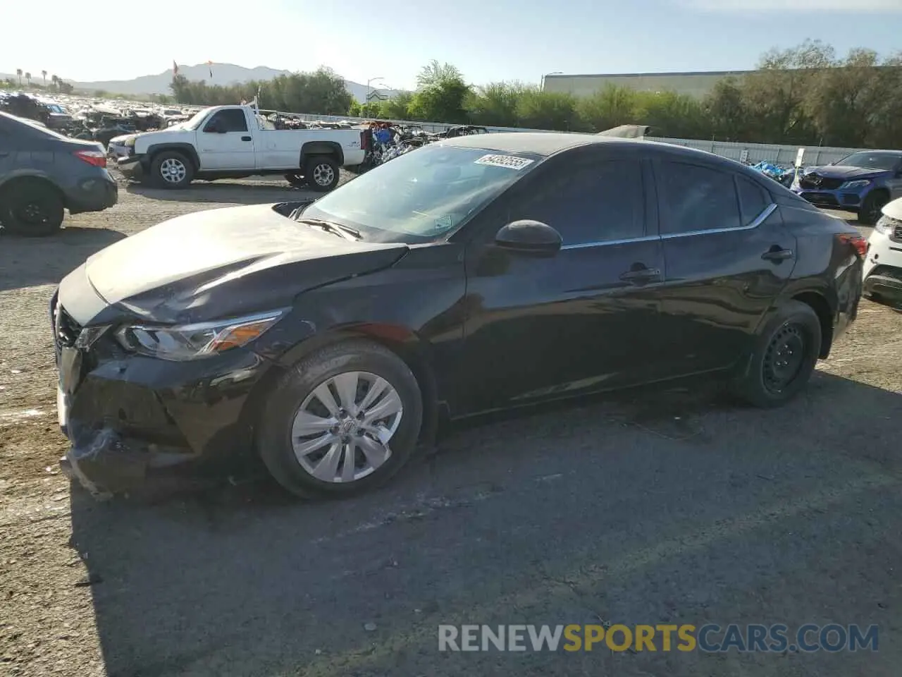1 Photograph of a damaged car 3N1AB8BV4PY287948 NISSAN SENTRA 2023