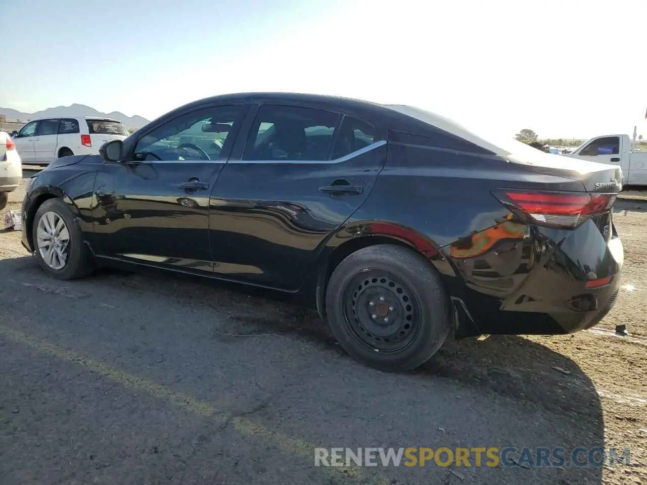 2 Photograph of a damaged car 3N1AB8BV4PY287948 NISSAN SENTRA 2023