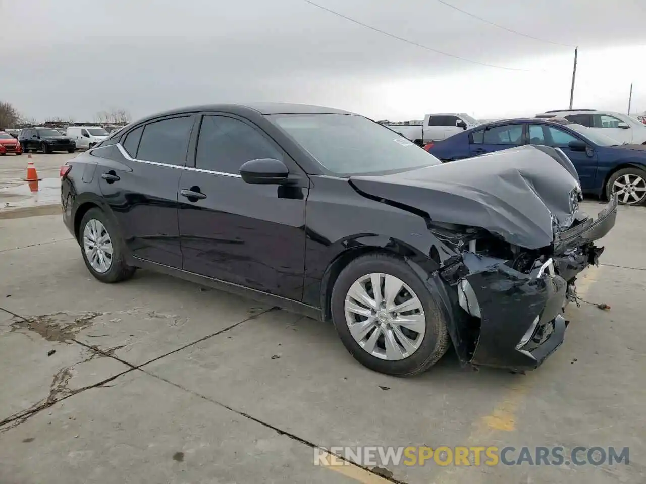 4 Photograph of a damaged car 3N1AB8BV4PY294463 NISSAN SENTRA 2023