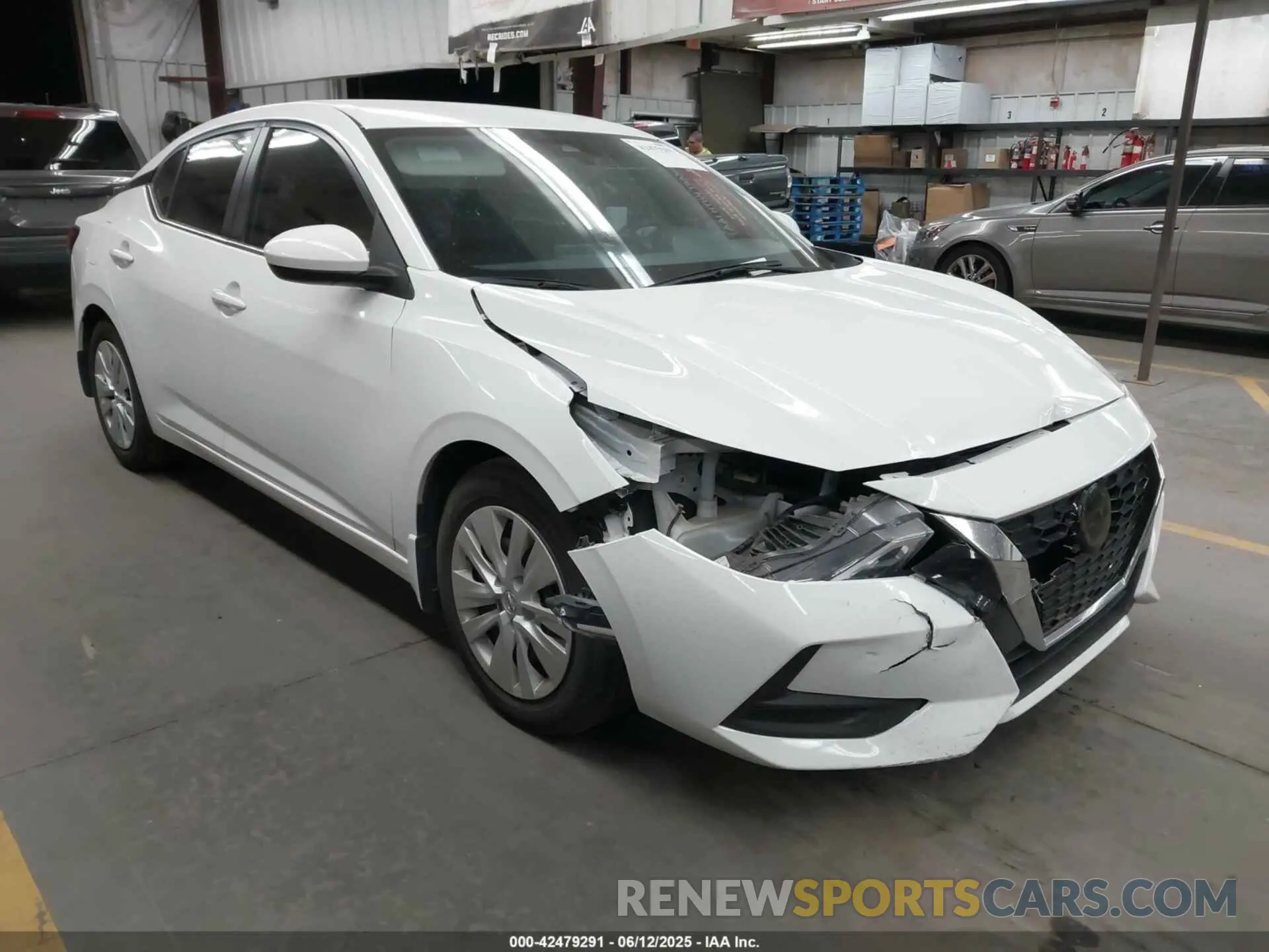 1 Photograph of a damaged car 3N1AB8BV5PY299154 NISSAN SENTRA 2023