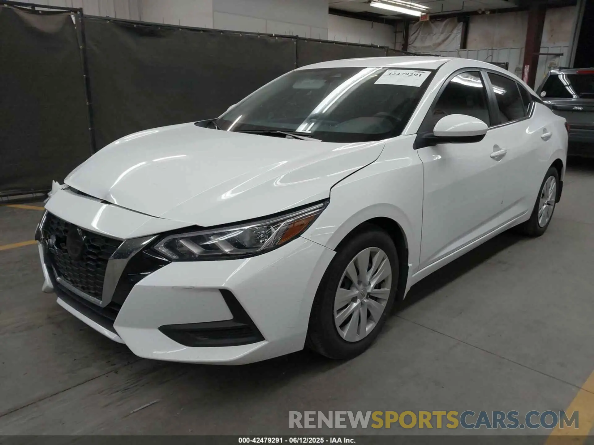 2 Photograph of a damaged car 3N1AB8BV5PY299154 NISSAN SENTRA 2023