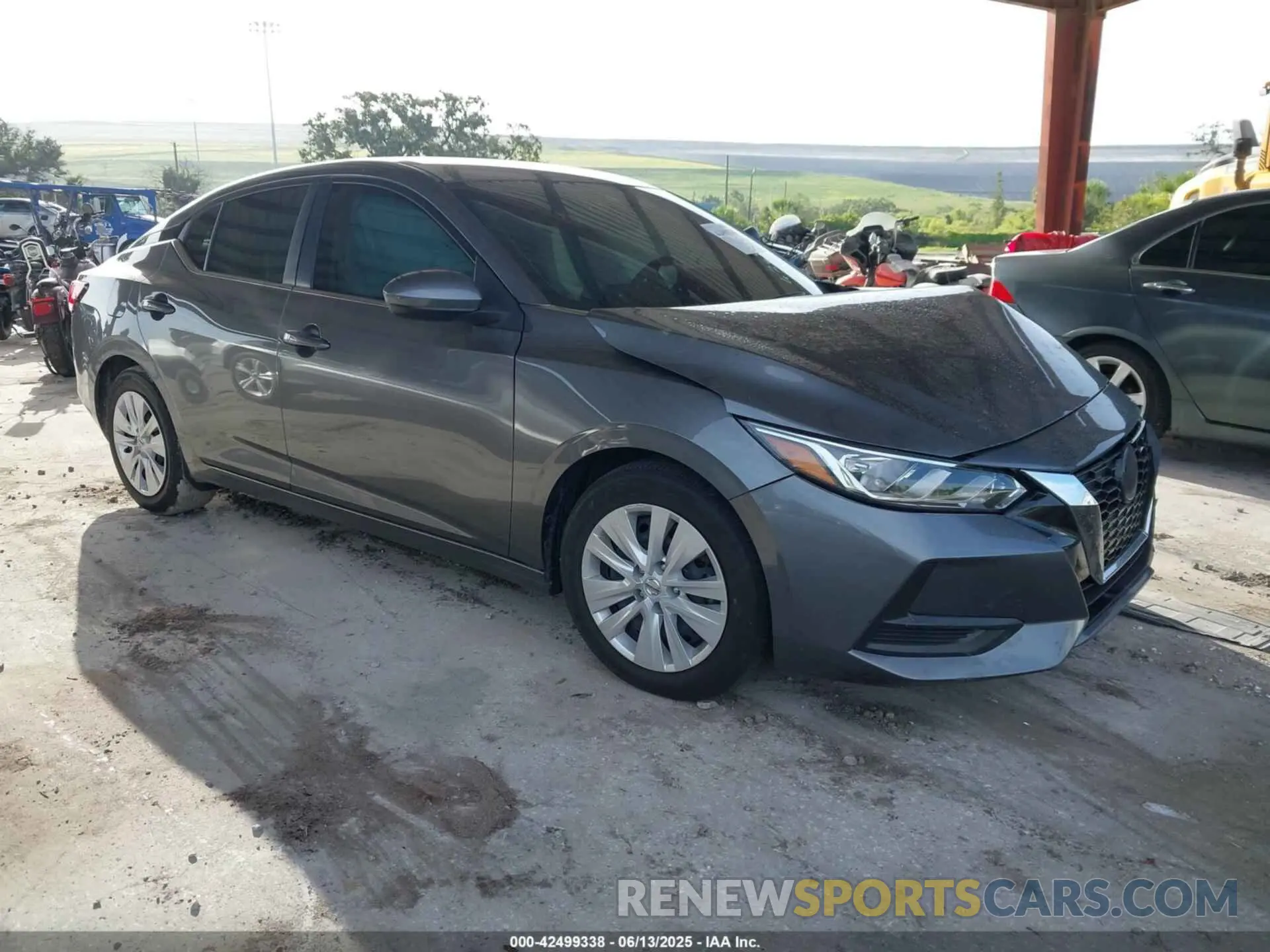 1 Photograph of a damaged car 3N1AB8BV5PY303672 NISSAN SENTRA 2023